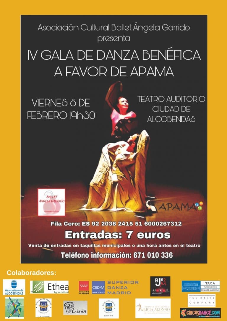 Gala de Danza Benéfica Ángela Garrido a favor de APAMA