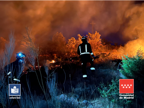 Cómo actuar ante un incendio forestal: una guía en Lectura Fácil para proteger a todas las personas